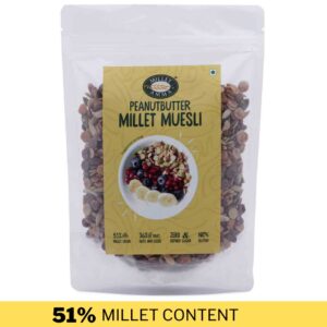 Peanut Butter Millet Muesli 300gm