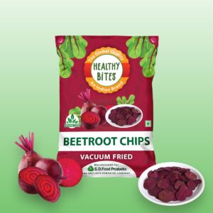 Vacuum Fried Beetroot Chips | 45 G | PACK OF 3