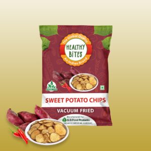 Vacuum  Fried Sweet Potato Chips | 90 G | PACK OF 3