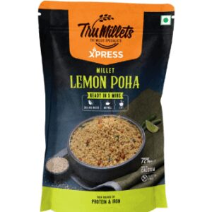Xpress Tru Millet Lemon Poha 180gms - Instant Ready Mix - 5 Minutes