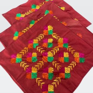 Phulkari Stitched Coushion