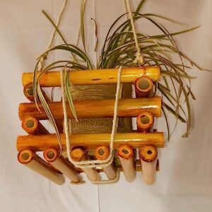 Wall Hanging Planter - Pot Bamboo Planter (Jhumur Planter)