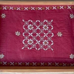 Wooden Tray with fabric base