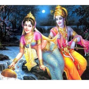 Radha Krishna Wallpaper 5Ft X 4 Ft