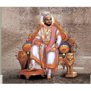Style UR Home - Shivaji Maharaj Wallposter  - 24 X 24