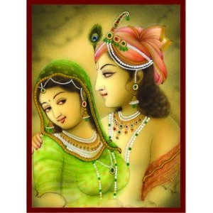 Radhe Krishna Wallpaper For Home (12 X 18 )